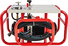 Гидростанция гидравлического стыкового сварочного аппарата для пэ труб Gas Fusion Red-400