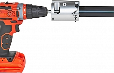 Использование устройства для снятия оксидного слоя и торцовки полиэтиленовых труб Gas Fusion УСО-20Т