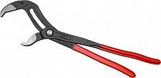 Клещи сантехнические переставные с механизмом быстрой фиксации Voll Cobra 16 (400 мм), CrV
