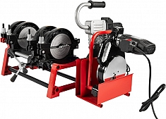 Механический стыковой сварочный аппарат для пнд труб Gas Fusion Red-250V4