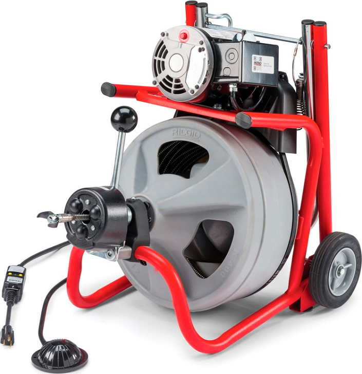 Прочистные машины барабанного типа Ridgid K-400 Прочистные машины барабанного типа Ridgid K-400
