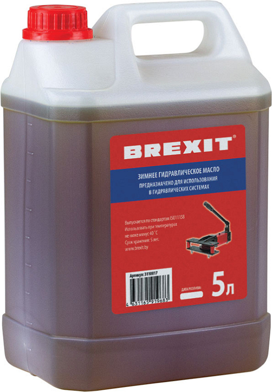 Зимнее гидравлическое масло Brexit 5 л Зимнее гидравлическое масло Brexit 5 л